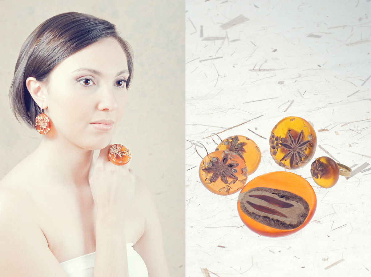 Jewellery, resin, sculture da indossare, Luciana Lavelli, Milano, gioielli in resina